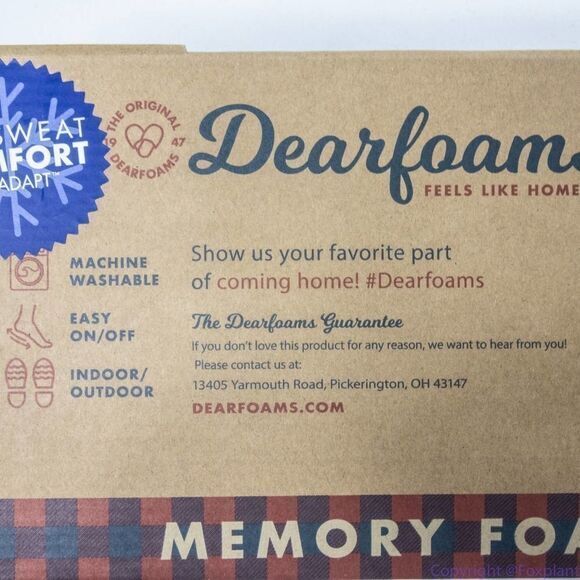 Dearfoams Slippers Wool Blend - Picture 12 of 16